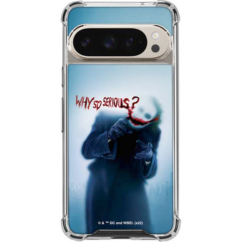 The Dark Knight Why So Serious Pixel 9/9 Pro Clear Case